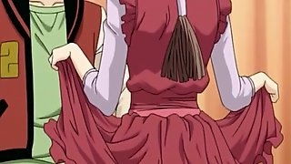 Horny Anime Futanari Gives Blowjob With Cumshot