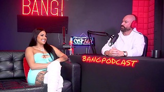 Serena Santos having fun to the fullest extent a finally talking about rough anal sex